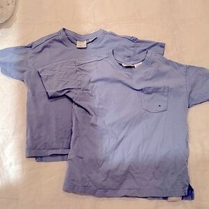 Zara Blue Short Sleeve Tees x1 3-4 and x1 4-5